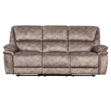 Milano Suede Fabric Premium Recliner Sofa | LSW Sofas
