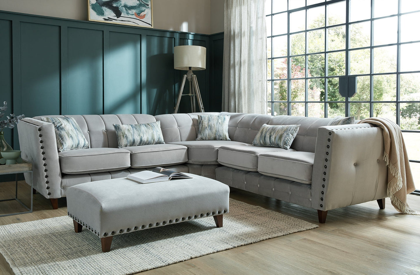 Nevada Fabric Corner Sofa Collection - Lakeland Sofa Warehouse