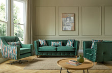 Nevada Premium Fabric Sofa - Luxury Fixed Back | LSW Sofas
