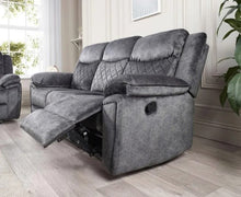 Normandy Premium Fabric Recliner Sofa | LSW Sofas