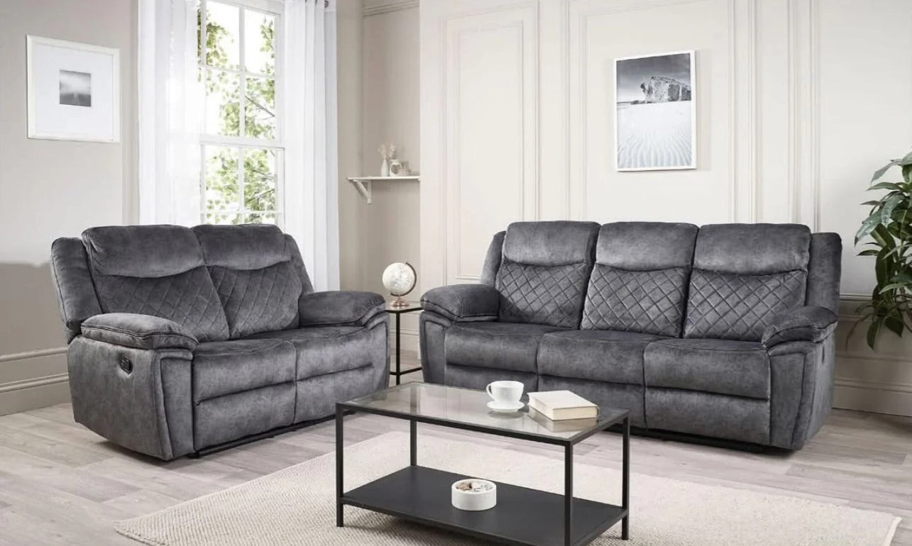 Normandy Fabric Recliner Sofa Collection - Lakeland Sofa Warehouse