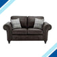 Orton Leather Sofa Set