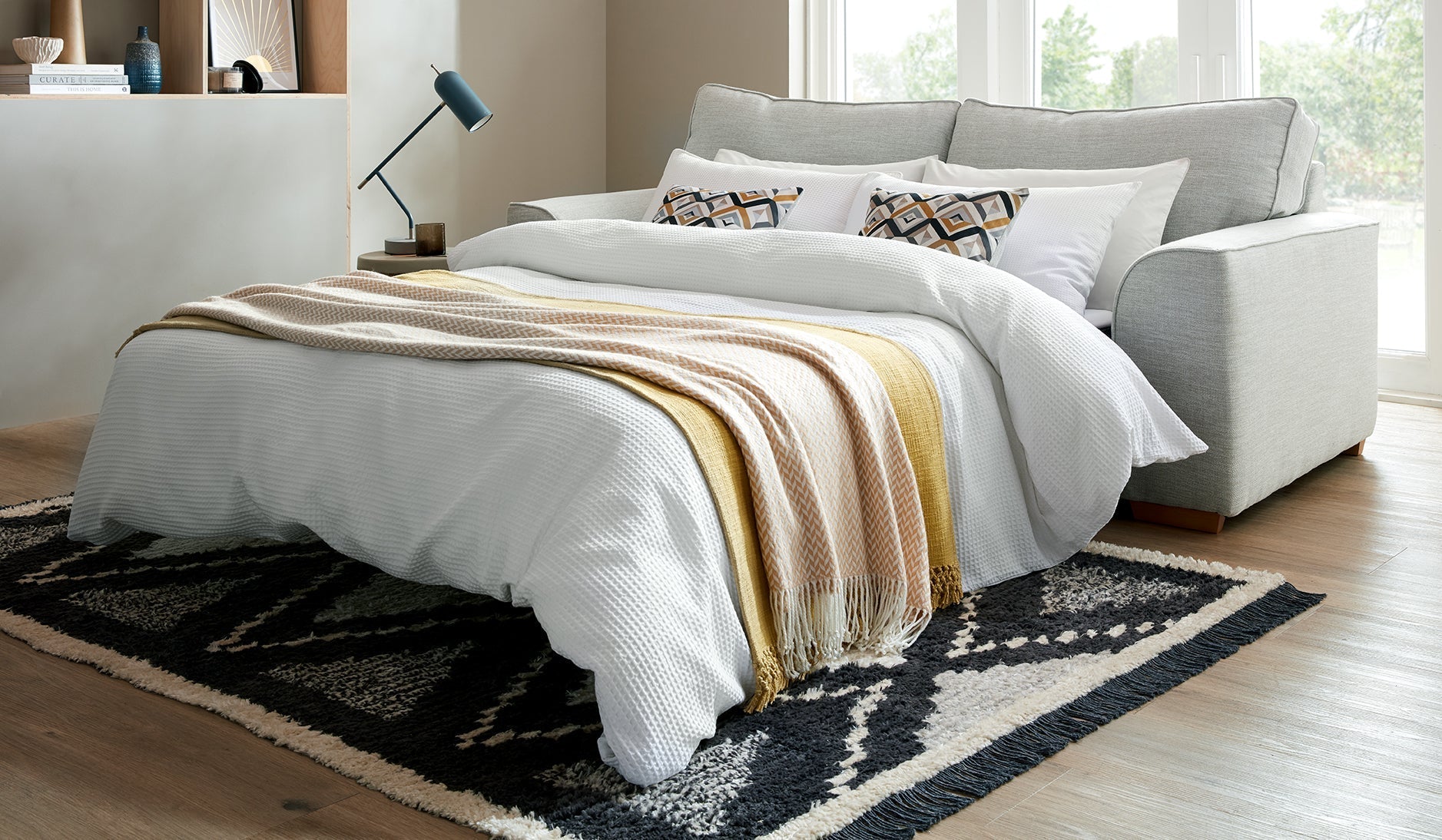 Oslo Fabric Sofa Bed - Lakeland Sofa Warehouse