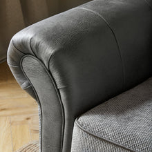 Palma Faux Leather and Fabric Premium Sofa | LSW Sofas