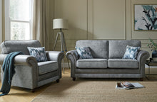 Palma Faux Leather and Fabric Premium Sofa | LSW Sofas