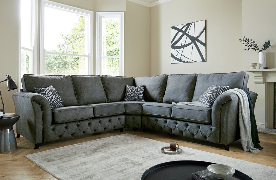 Phoenix Fabric Corner Sofa