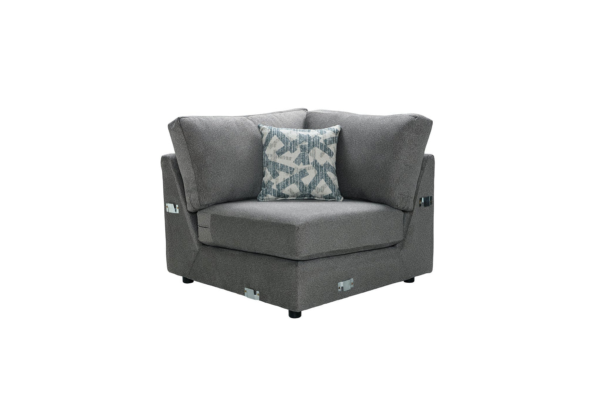 Prague Fabric Corner Sofa