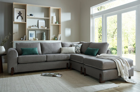 Prague Fabric Corner Sofa Collection - Lakeland Sofa Warehouse