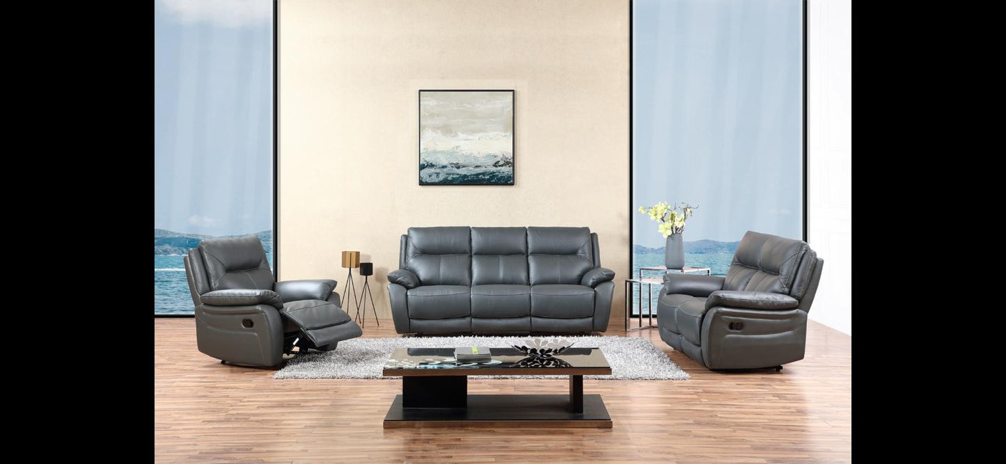 Rimini Leather Reclining Range - Lakeland Sofa Warehouse