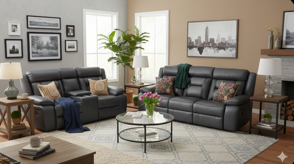 Newton Leather Recliner Collection