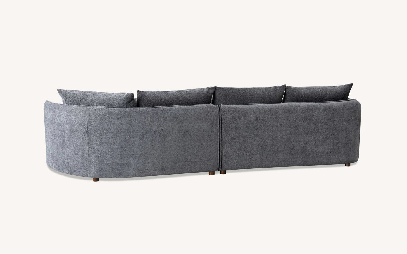 Rubin Fabric Corner Chaise Sofa Collections - Lakeland Sofa Warehouse
