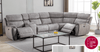 Seville Fabric Modular Power Recliner Corner Sofa - Lakeland Sofa Warehouse