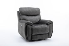 Seville Fabric Premium Electric Recliner Corner Sofa | LSW Sofas