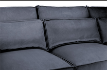Sloane Plus Premium Velvet Fabric Sofa - LSW Sofas