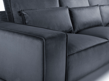 Sloane Plus Premium Velvet Fabric Sofa - LSW Sofas