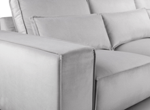 Sloane Plus Premium Velvet Fabric Sofa - LSW Sofas