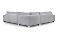 Sloane Plush Velvet U Shape Corner Sofa Premium - LSW Sofas