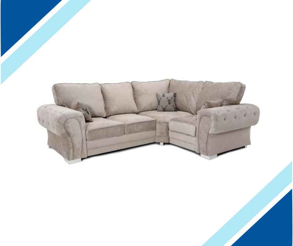Verona Fabric Formal Back Corner Sofa Collection