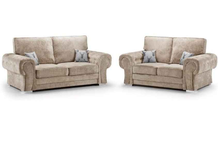 Verona Fabric Formal Back Sofa Collection