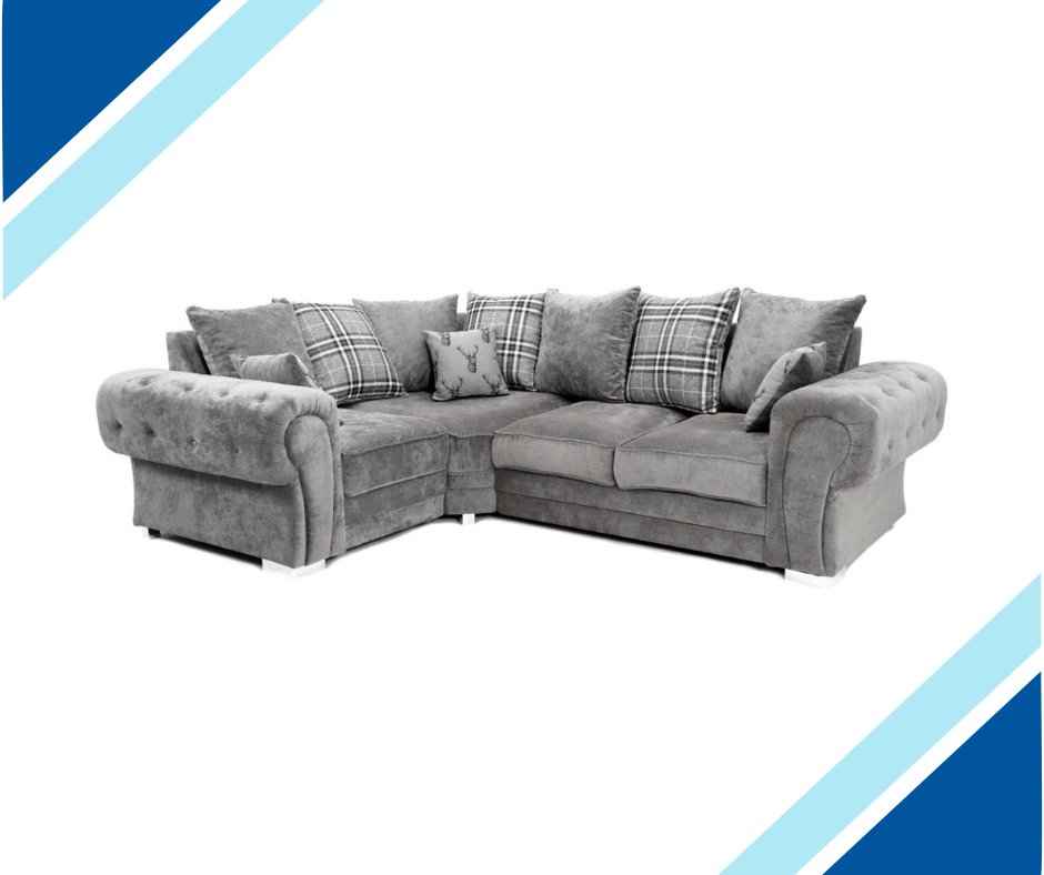Verona Fabric Scatterback Corner Sofa Collection