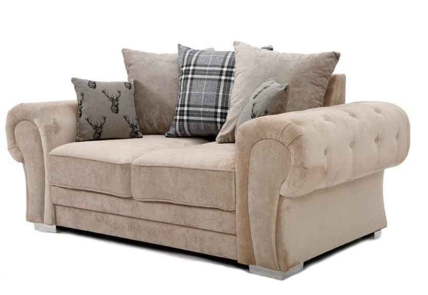 Verona Scatterback Fabric Sofa