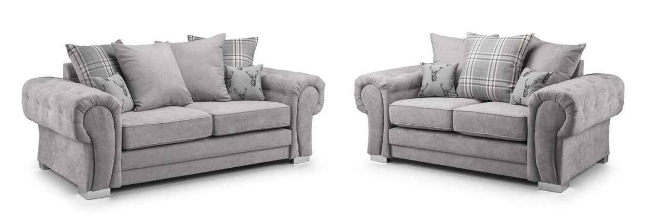 Verona Fabric Scatterback Sofa Collection