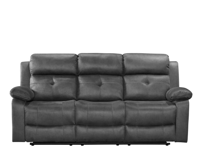 York Fabric Manual Recliner Sofa | LSW Sofas