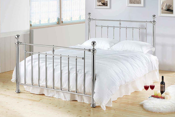 Alexander Premium Metal Bed Luxury Frame - LSW Sofas