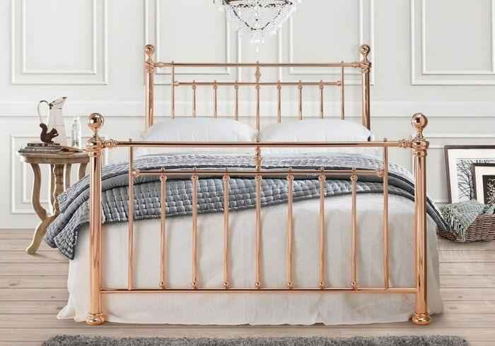 Alexander Metal Bed | Premium Luxury Bed Frame - LSW Sofas
