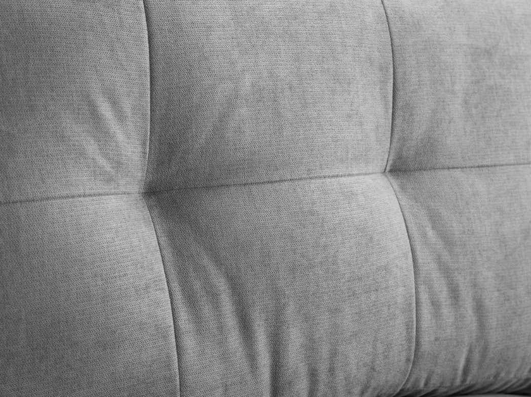 Anthorn Grey Fabric Corner Sofa