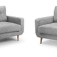 Anthorn Grey Fabric Sofa Set Collection