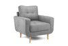 Anthorn Grey Fabric Sofa Set Collection