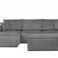 Appleby Grey Fabric Modular Corner Sofa