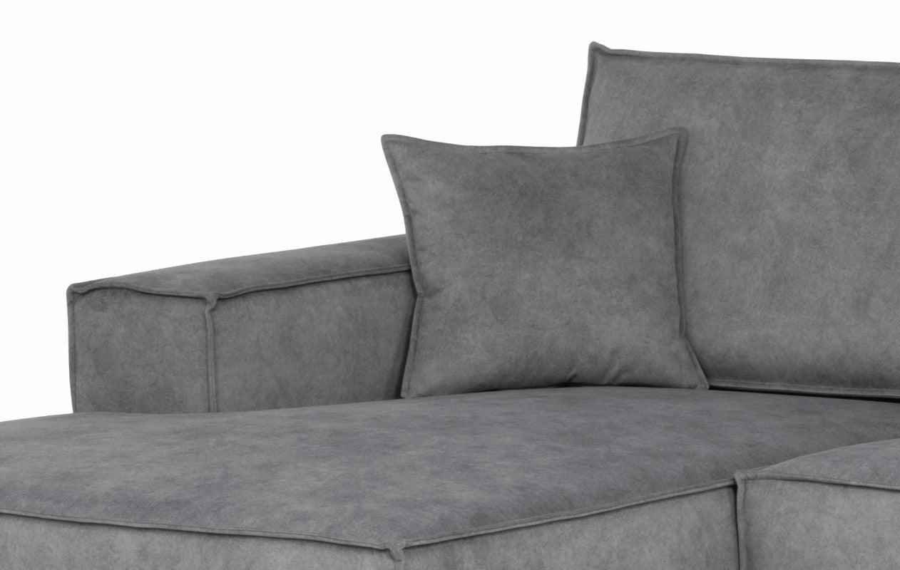 Appleby Grey Fabric Modular Corner Sofa