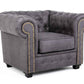 Arnside Suede Chesterfield Sofa Collection