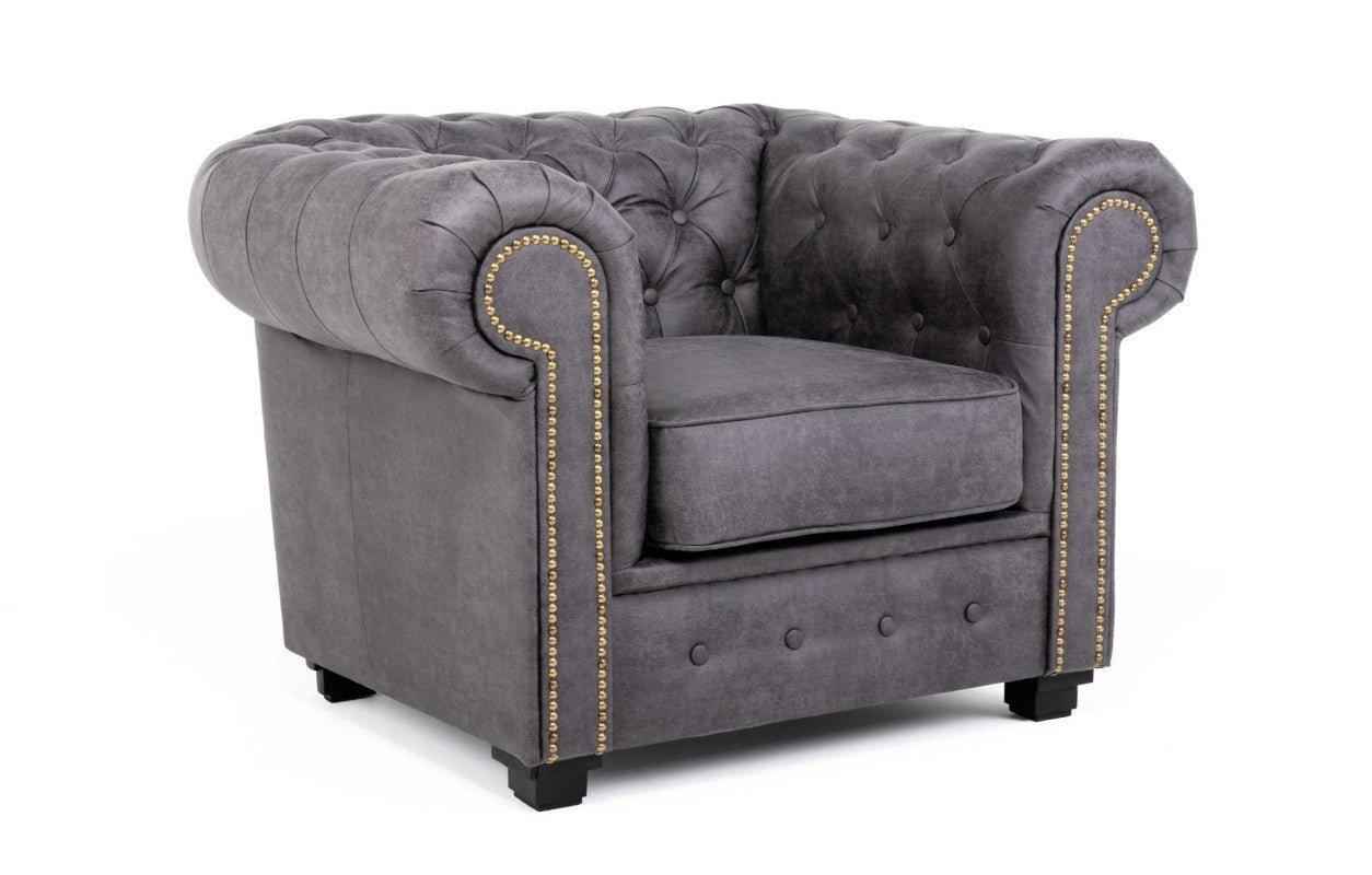 Arnside Suede Chesterfield Sofa Collection
