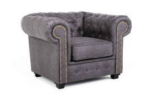 Arnside Premium Faux Suede Chesterfield Sofa | LSW Sofas