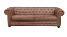 Arnside Premium Faux Suede Chesterfield Sofa | LSW Sofas
