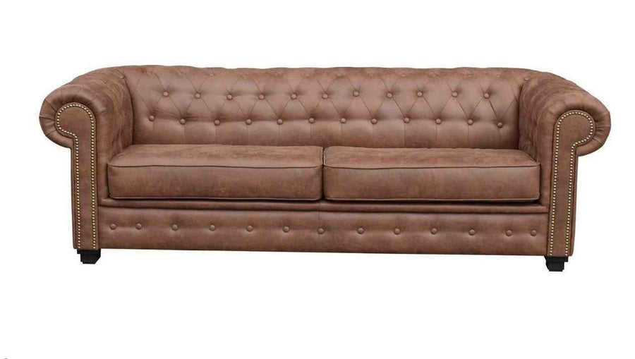 Astor Suede Chesterfield Sofa