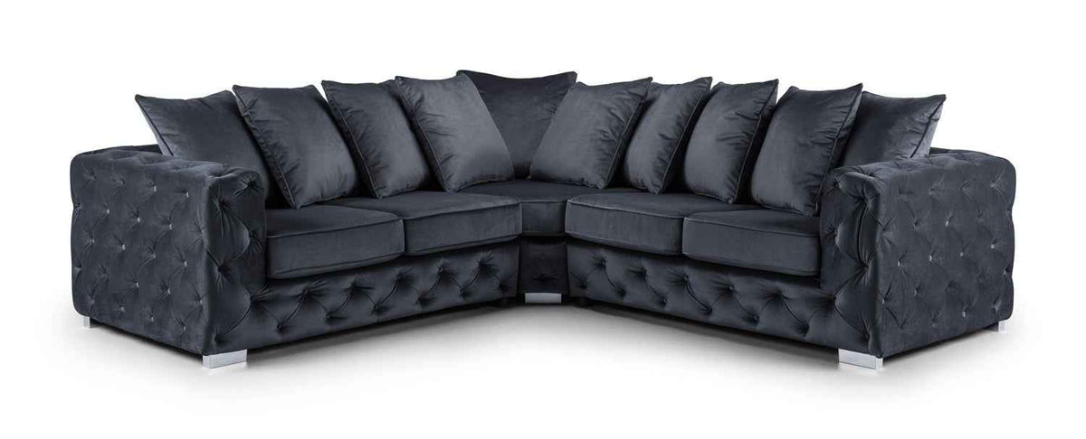 Ankara Fabric Corner Sofa