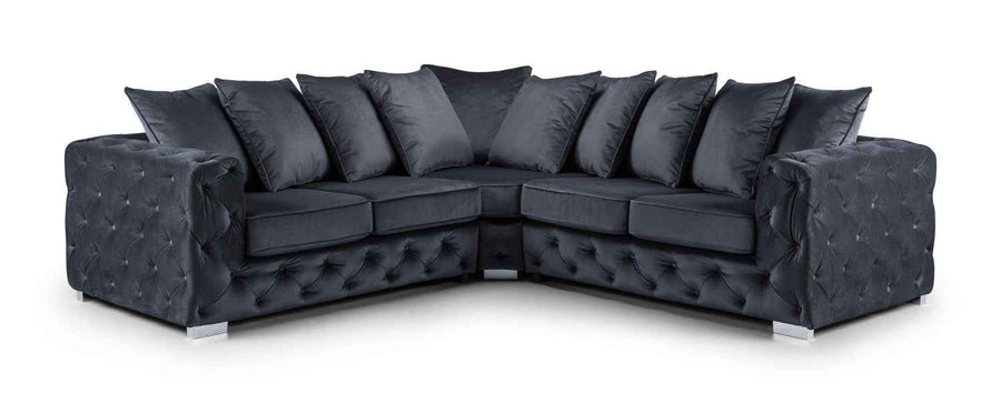 Ankara Fabric Corner Sofa