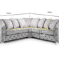 Asby Fabric Full Corner Sofa