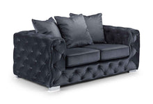 Asby Plush Fabric Corner Sofa - Premium Luxury Couch | LSW Sofas