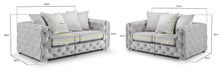 Asby Plush Fabric Corner Sofa - Premium Luxury Couch | LSW Sofas
