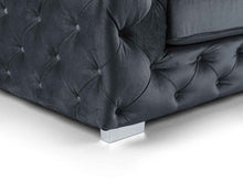 Asby Plush Fabric Corner Sofa - Premium Luxury Couch | LSW Sofas