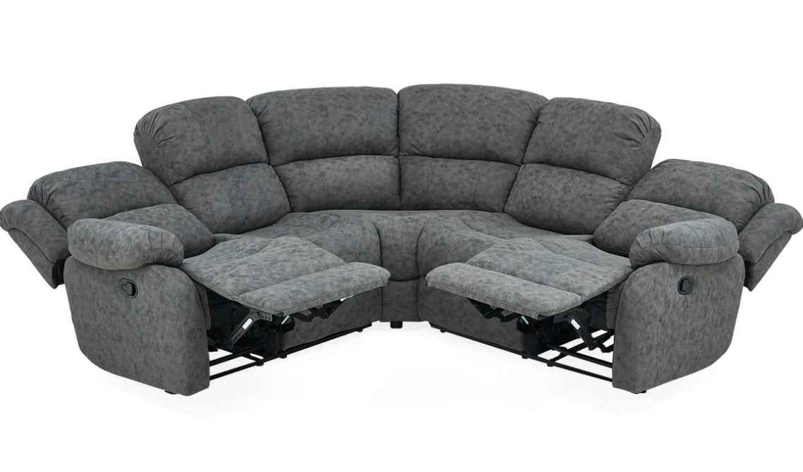 Askham Zonica Fabric Corner Recliner Sofa