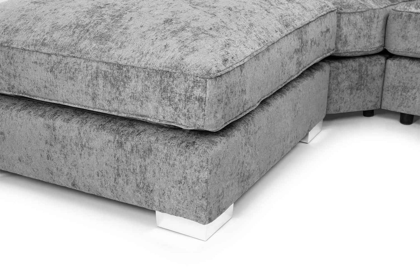 Bishop Fabric U Shaped Modular Corner Suite Sofa (Build your own)