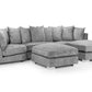 Bishop Fabric U Shaped Modular Corner Suite Sofa (Build your own)