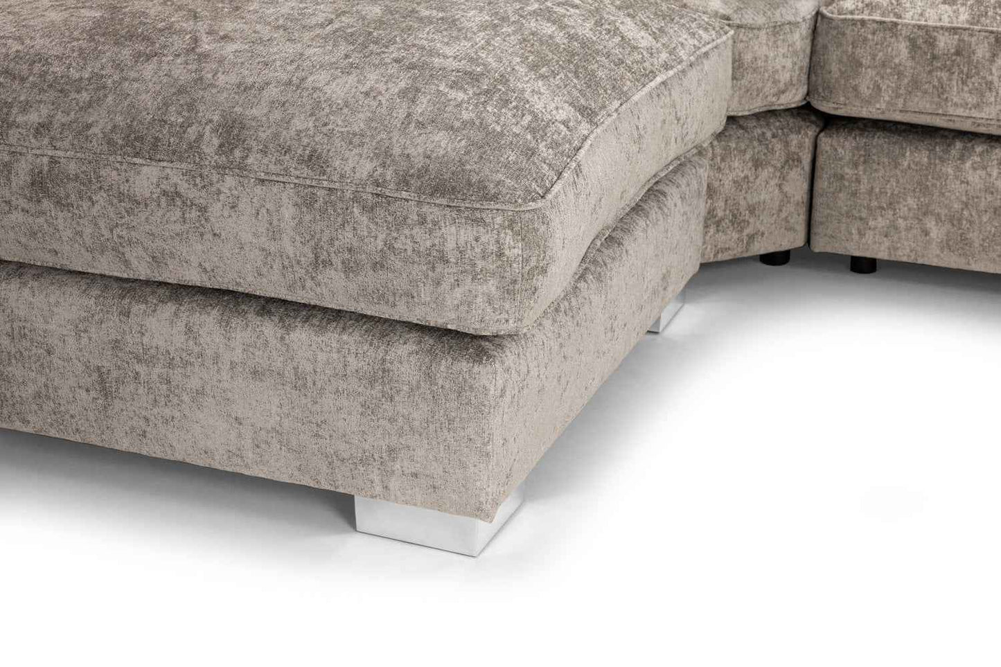 Bishop Fabric U Shaped Modular Corner Suite Sofa (Build your own)