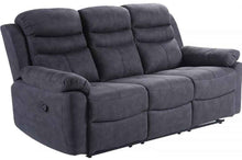 Caldbeck Gloucester Fabric Manual Recliner Sofa | LSW Sofas